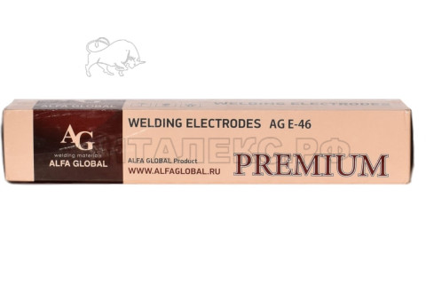 Электроды AG E-46 PREMIUM  d=4,0*350 мм, (1упак/1.0 кг)